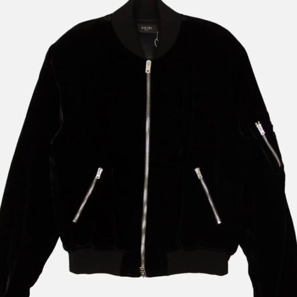 Amiri velour bomber jacket - Picture 6 of 16